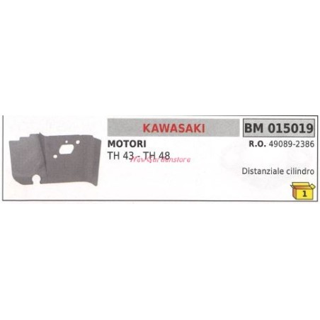 Distanziale cilindro KAWASAKI tagliasiepe TH 43 48 015019 | NewgardenParts.com