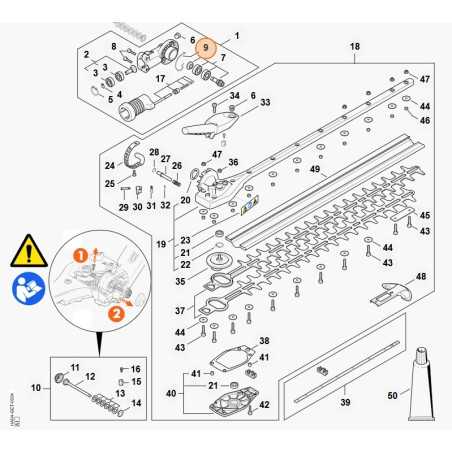 Heckenscherenring Modelle HLA135 ORIGINAL STIHL 42436428201 | NewgardenParts.com