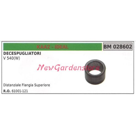 Distanziale flangia superiore coppia conica KAAZ decespugliatore V 540(W) 028602 | NewgardenParts.com