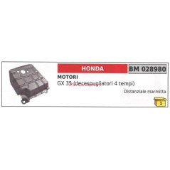 Distanziale marmitta HONDA decespugliatore GX 35 4 TEMPI 028980 | NewgardenParts.com