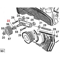 Distanziale per cuscinetti TURBO1 ORIGINALE GIANNI FERRARI 01.40.00.1090 | NewgardenParts.com