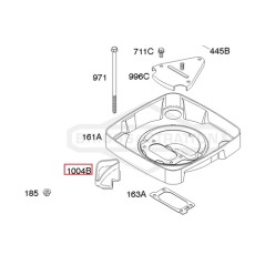 Duttore aria originale trattorino tagliaerba BRIGGS & STRATTON 690865 | NewgardenParts.com