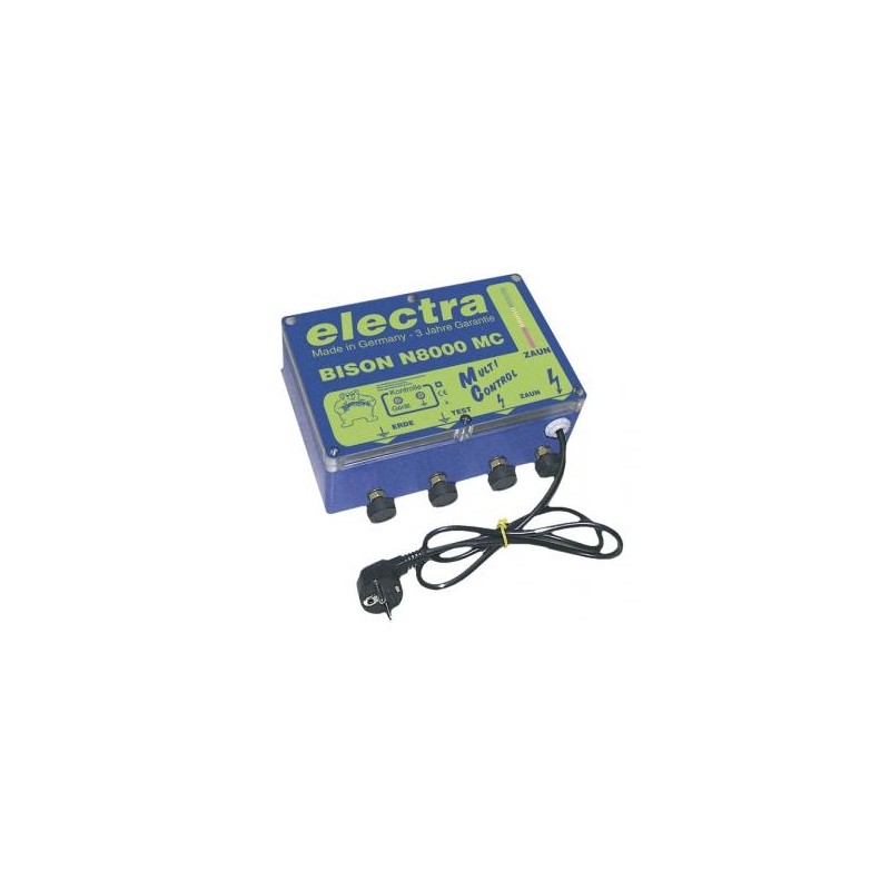 Elettrificatore per recinzioni ELECTRA BISON N8000MC 230 Volt AC