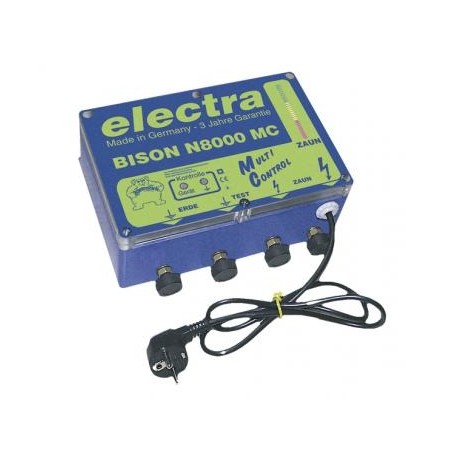 Elettrificatore per recinzioni ELECTRA BISON N8000MC 230 Volt AC | NewgardenParts.com