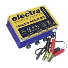 Elettrificatore per recinzioni ELECTRA magnus A4500MC tensione 12 Volt | NewgardenParts.com