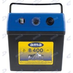 AMA B400 Ranch-Elektrifizierer für Zäune mit 9 oder 12 V Stromversorgung 36013