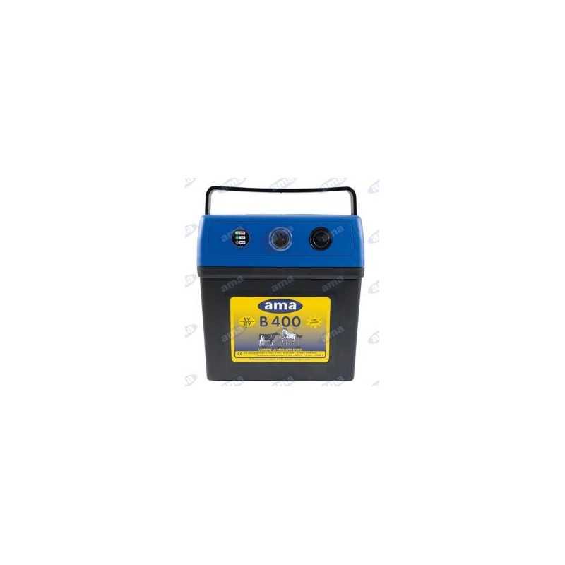 AMA B400 Ranch-Elektrifizierer für Zäune mit 9 oder 12 V Stromversorgung 36013