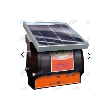 Elettrificatore ranch AMA S250 a pannello solare 3W e batteria 91917 | NewgardenParts.com