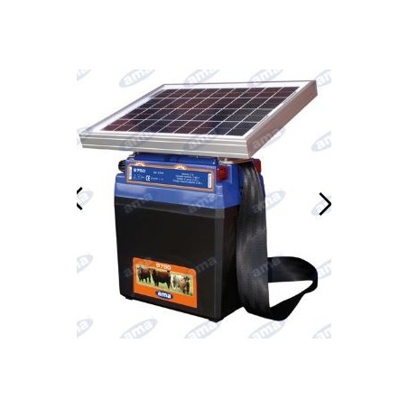 Elettrificatore ranch AMA S750 a pannello solare 10W e batteria 91919 | NewgardenParts.com