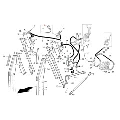 Elettrovalvola elevatore trattorino ORIGINALE GIANNI FERRARI BFB 92007000001 | NewgardenParts.com