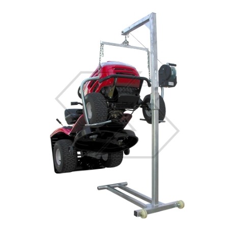 Elevatore fisso per trattorino 1000x950 mm altezza 1850 mm portata massima 350Kg | NewgardenParts.com