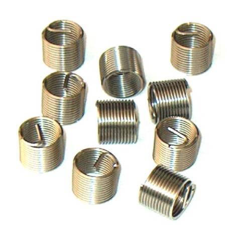 Elicoide confezione da 10 pezzi per filetto danneggiato Ø 10mm passo 1.00mm L10.0 | NewgardenParts.com