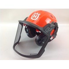 Elmetto forestale technical husqvarna visiera e protezione collo 585 05 84-01 | NewgardenParts.com