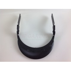 Protective helmet with mesh visor and earphones code 08838 | NewgardenParts.com