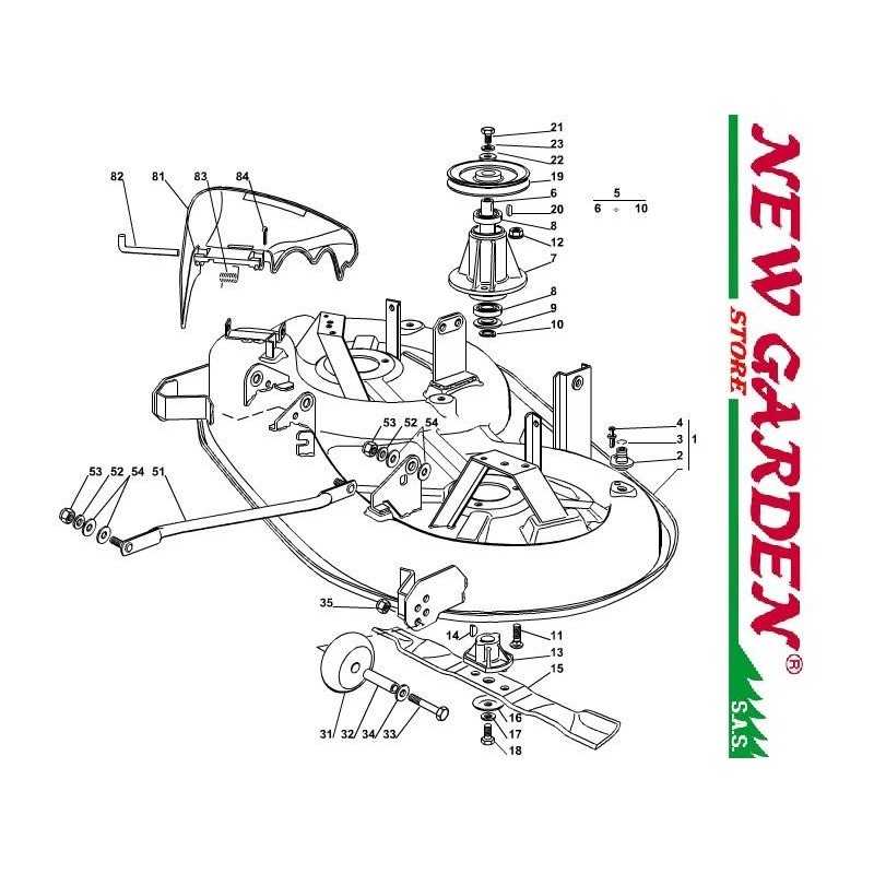 Explosionszeichnung Mähwerk 98cm XL160HD Rasentraktor CASTELGARDEN Ersatzteile Explosionszeichnung Mähwerk 98cm XL160HD Rasentraktor CASTELGARDEN Ersatzteile