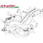 Exploded view guards 84cm XDC140 lawn tractor CASTELGARDEN spare parts 2002-13 Exploded view guards 84cm XDC140 lawn tractor CASTELGARDEN spare parts 2002-13