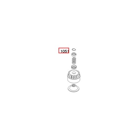 BRIGGS & STRATTON lawn tractor mower engine ring 690736 | NewgardenParts.com