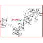Plaque de levage éclatée tracteur de pelouse 92cm TP 13 5/92 CASTELGARDEN GGP STIGA Plaque de levage éclatée tracteur de pelouse 92cm TP 13 5/92 CASTELGARDEN GGP STIGA