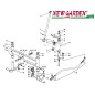Expansor de dirección 102cm PT140 tractor de césped CASTELGARDEN 2002-13 recambios Expansor de dirección 102cm PT140 tractor de césped CASTELGARDEN 2002-13 recambios