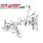 Esploso sterzo 102cm XT150 trattorino rasaerba CASTELGARDEN 2002-13 ricambi Esploso sterzo 102cm XT150 trattorino rasaerba CASTELGARDEN 2002-13 ricambi