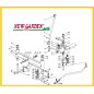 Direction éclatée 92cm PG 135 HD tracteur de pelouse CASTELGARDEN GGP STIGA MOUNTFIELD Direction éclatée 92cm PG 135 HD tracteur de pelouse CASTELGARDEN GGP STIGA MOUNTFIELD