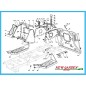 Exploded view tractor frame 92cm TC 13.5/92 CASTELGARDEN GGP STIGA MOUNTFIELD