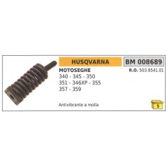 HUSQVARNA tronçonneuse 340 345 346XP 350 351 355 357 359 008689 amortisseur de vibrations à ressort | NewgardenParts.com
