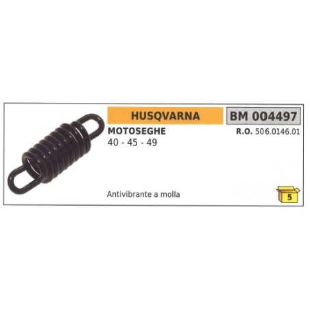 Antivibrante a molla HUSQVARNA motosega 40 45 49 004497 | NewgardenParts.com