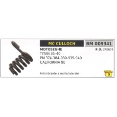 Amortisseur de vibrations latéral à ressort MC CULLOCH TITAN 35 40 PM 374 009341