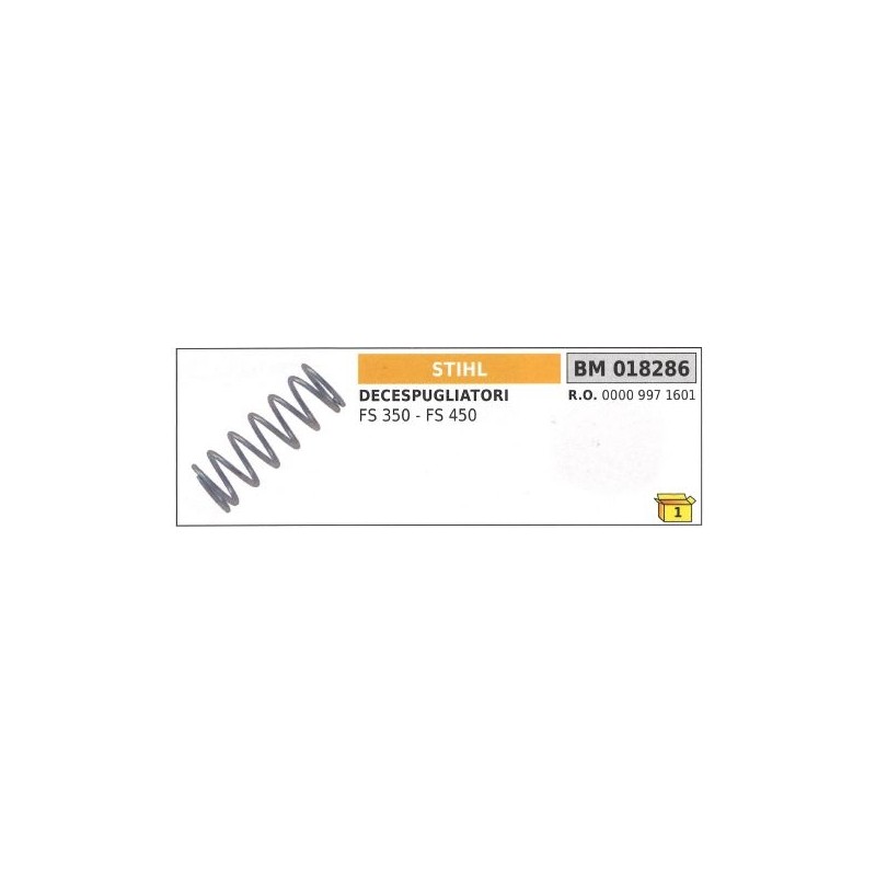 Antivibrante a molla STIHL decespugliatore FS 350 450 018286