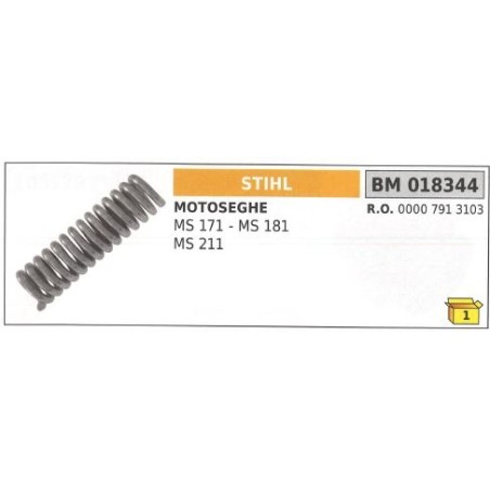 Antivibración con muelle STIHL sierra MS 171 181 MS 181 211 018344 | NewgardenParts.com