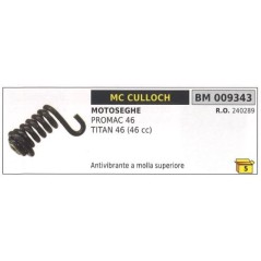 Antivibrante a molla superiore MC CULLOCH motosega PROMAC 46 009343 | NewgardenParts.com