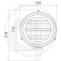 Led high beam function high beam straight installation M12