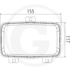 Fanale a led funzione anabbagliante/abbagliante/luce marcia diurna/luce posizione | NewgardenParts.com