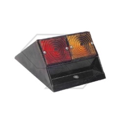 Luz trasera con base 45° COBO para tractor agrícola GOLDONI 120x100x100 mm