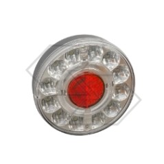 Fanale posteriore a LED con catadiottro 12 24 Volt per trattore agricolo | NewgardenParts.com