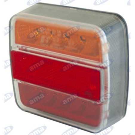 Rücklicht rechts oder links led 104x97x35mm Traktor-Arbeitsmaschine 12-24V E4 | NewgardenParts.com