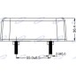 Fanale posteriore dx o sx led 104x97x35mm trattore macchina operatrice 12-24V E4