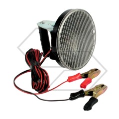 Faretto di emergenza 12 VOLT con lampada e presa di corrente NEWGARDENSTORE | NewgardenParts.com