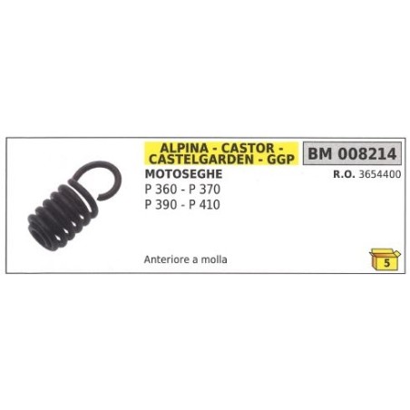 Antivibrante anteriore a molla ALPINA per motosega P 360 370 390 410 3654400 | NewgardenParts.com