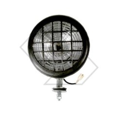 Working floodlight with halogen adjustable light for agricultural tractor