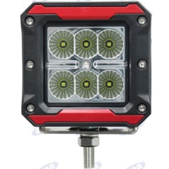 Faro lavoro 85x81mm LED 10-30V 18W 1620LM cavo uscita 50cm macchina agricola | NewgardenParts.com