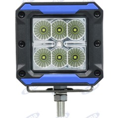 Faro lavoro 85x81mm LED 10-30V 18W 1620LM cavo uscita 50cm macchina agricola | NewgardenParts.com