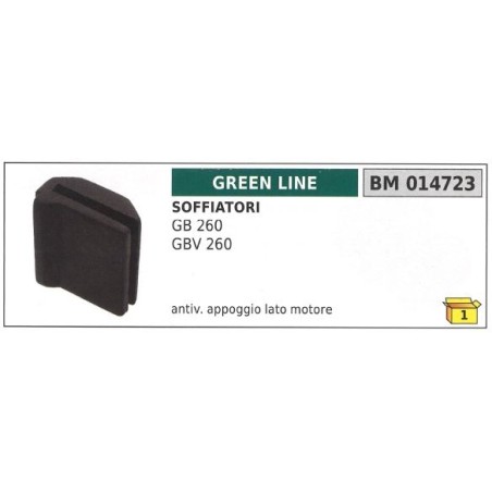 Antivibrante appoggio lato motore GREEN LINE soffiatore GB 260 GBV 260 014723 | NewgardenParts.com