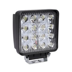 Faro lavoro macchina agricola a 16 LED 12 / 24 V 3300 LM A28466 | NewgardenParts.com