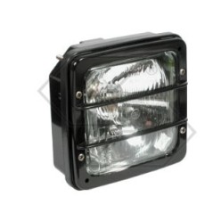 Faro proiettore anteriore 140x140x112mm 3 luci COBO per cabina trattore agricolo | NewgardenParts.com