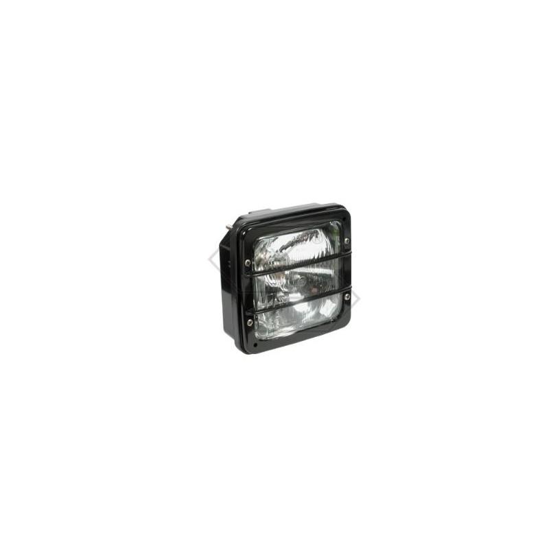 Faro proiettore anteriore 140x140x112mm 3 luci COBO per cabina trattore agricolo