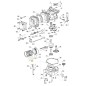 ORIGINAL STIGA Motor-Gummibänder TRE0702 Rasentraktor 118551508/0