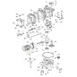 Piston rings ORIGINAL STIGA engine TRE0701 lawn tractor 118551518/0