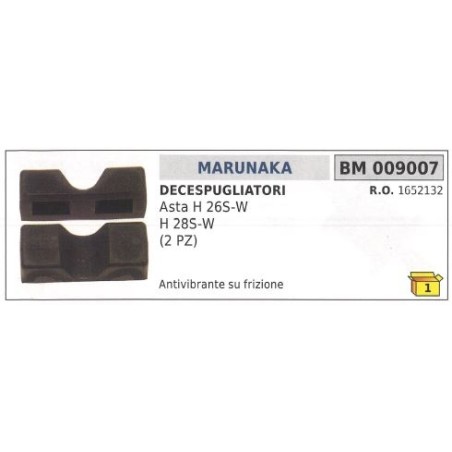 Antivibrante asta MARUNAKA decespugliatore ASTA H 26S-W H 28S-W (2 PZ) 009007 | NewgardenParts.com